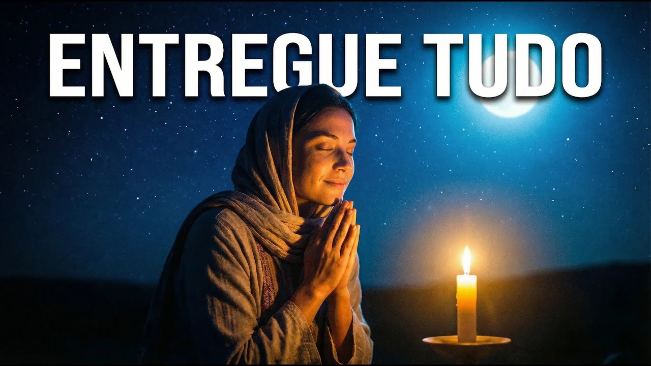 ENTREGUE TUDO E DESCANSE EM DEUS | Uma oração para acalmar a mente e o coração