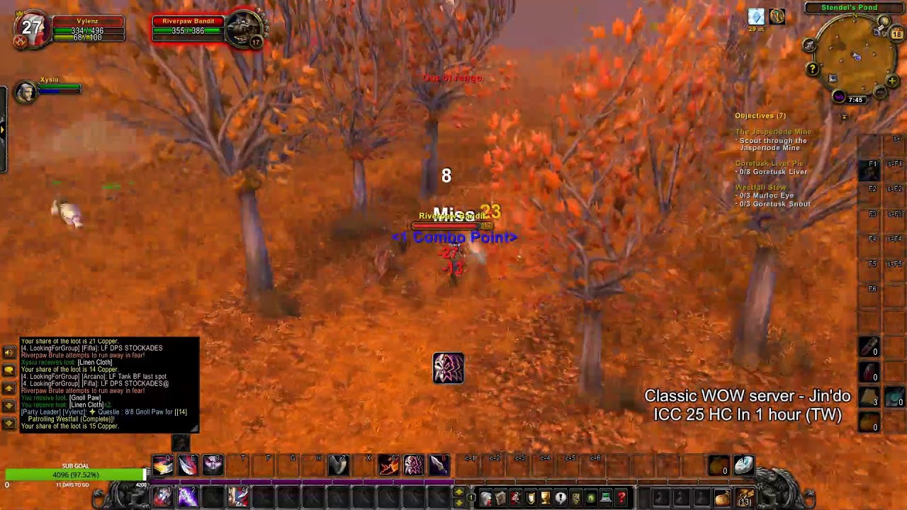 Classic WOW !! Rogue Leveling | Wrath of The Lich King