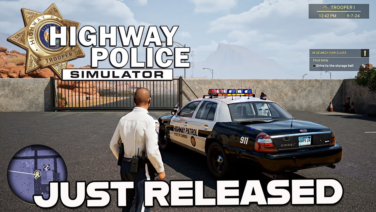 New Game Release - Highway Police Simulator - My Impressions