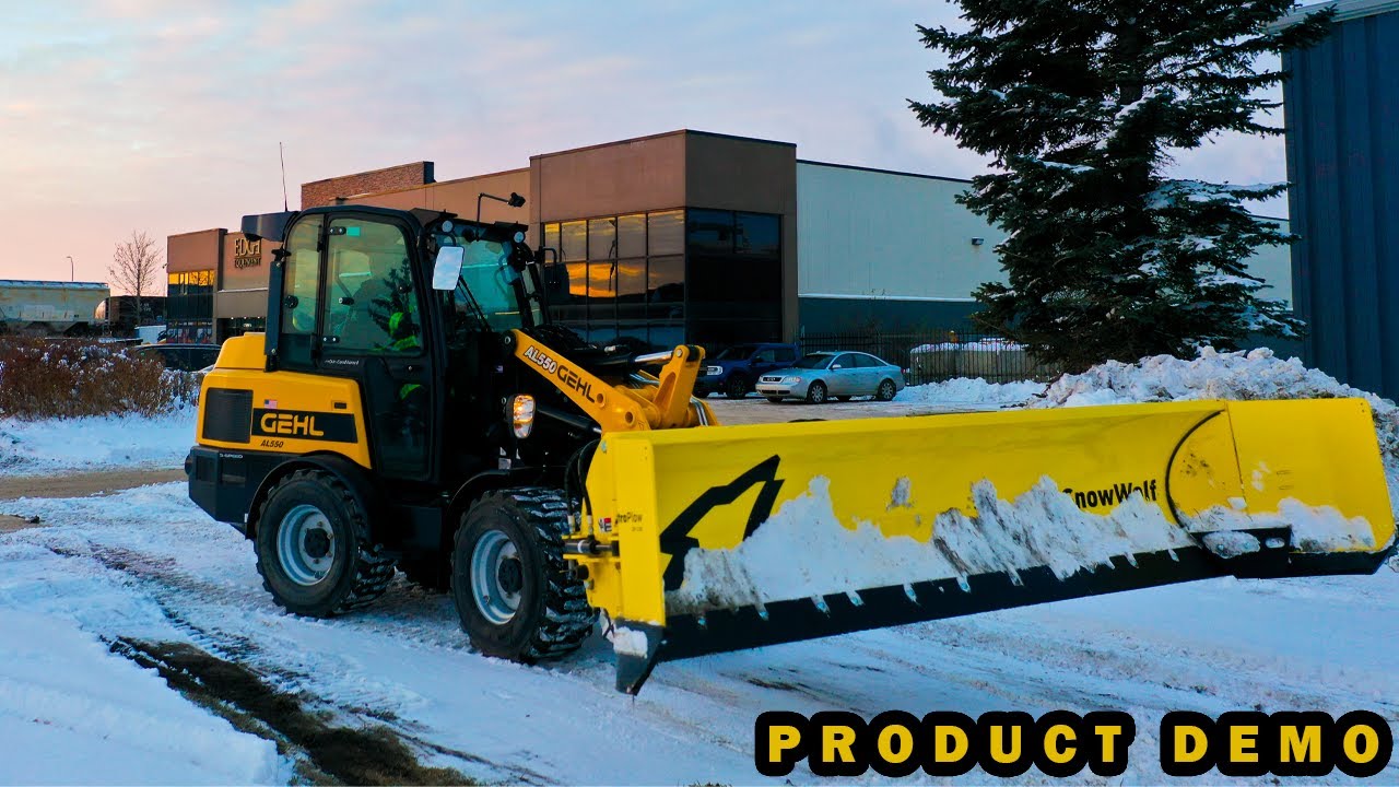 GEHL AL550 + SNOWWOLF QP 138 | PRODUCT DEMO