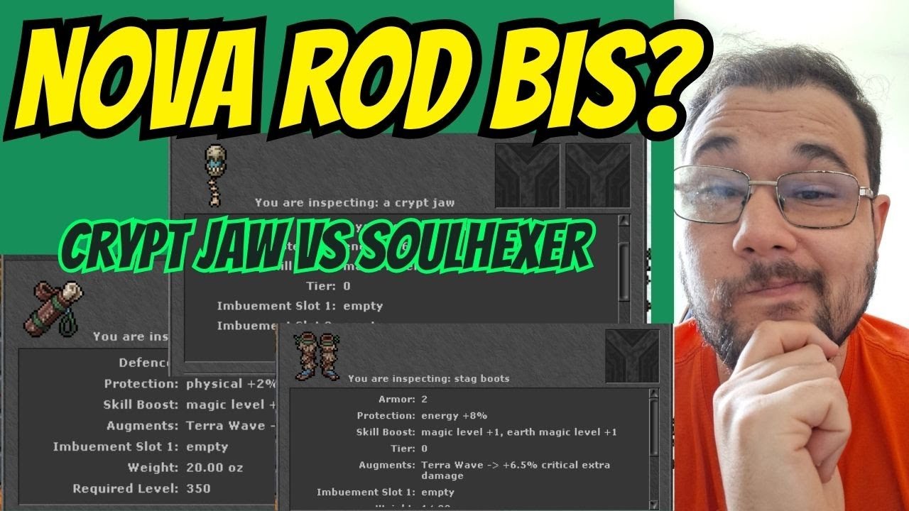 A Nova ROD BIS de DRUID É REAL? Testes Profundos da Crypt Jaw, stag scrolls e  stag boots