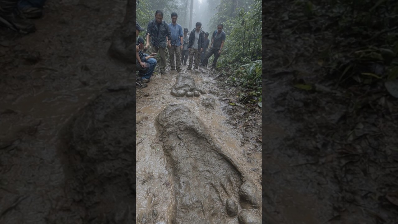 Giant Footprints Lead to Ancient Cave in Vietnam