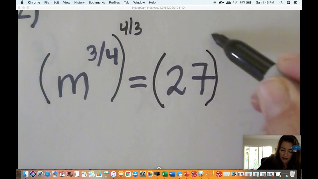 SolvingRationalExponentEquations