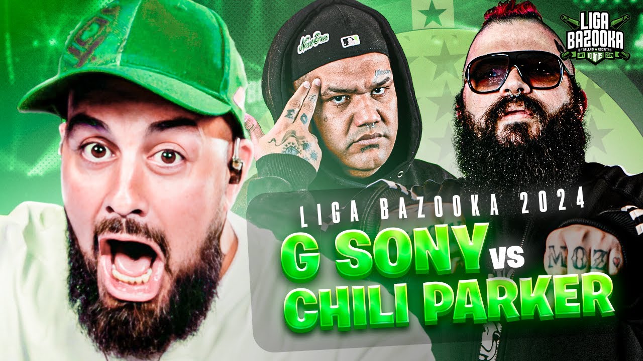 NO SÉ COMO HIZO PARA RAPEAR DESPUÉS DE ESO | REACCIÓN a CHILI PARKER vs G SONY | #LIGABAZOOKA