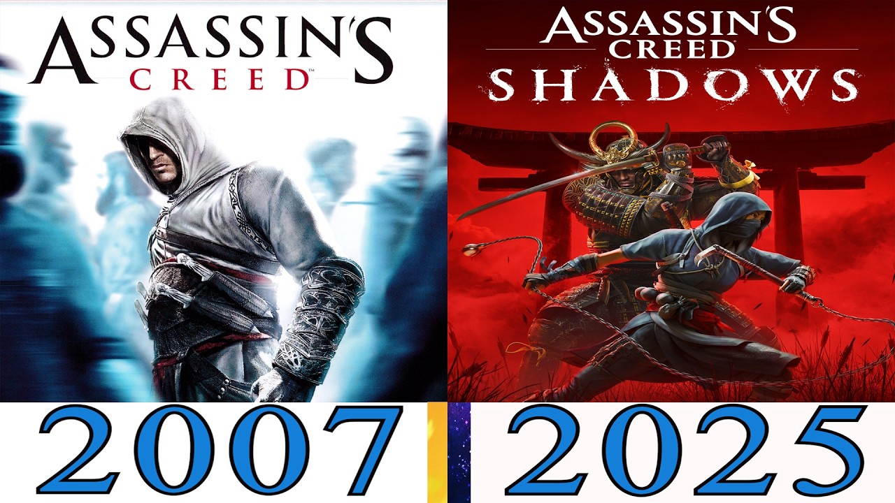 Evolution of Assassin's Creed Games (2007–2025)
