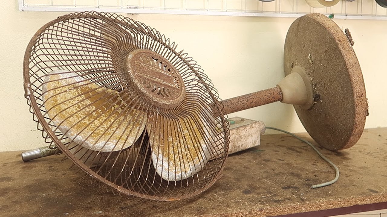 Very old fan restoration - [ RESTORATION ]