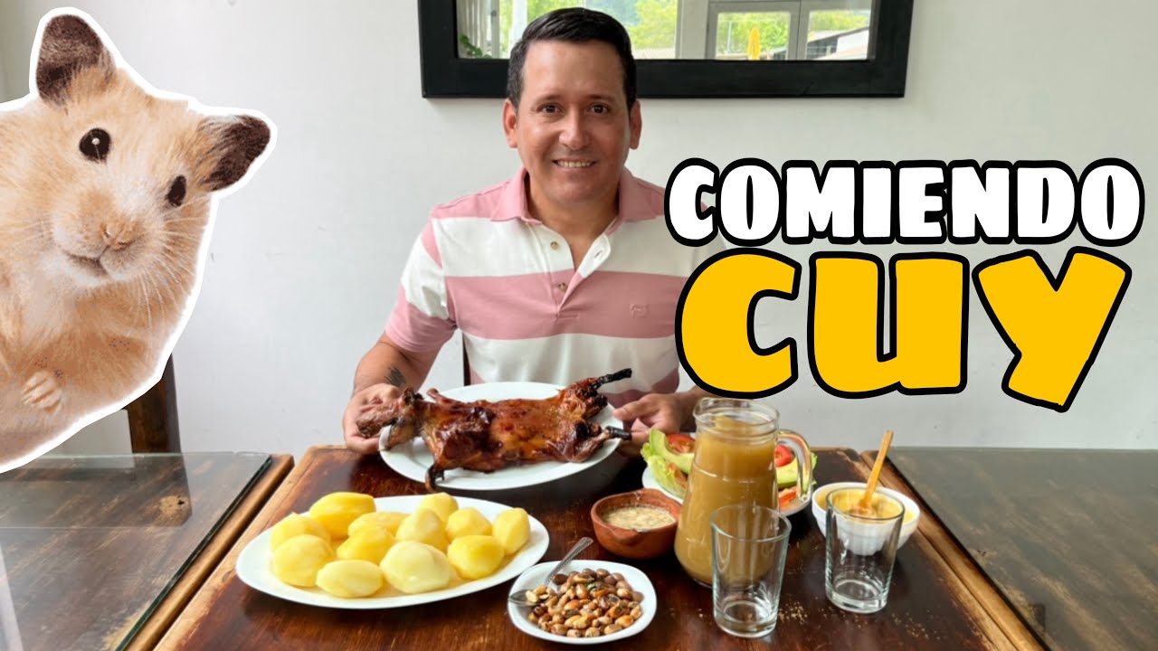 ¿Cómo sabe el CUY? Probando esta delicia Andina Ecuatoriana
