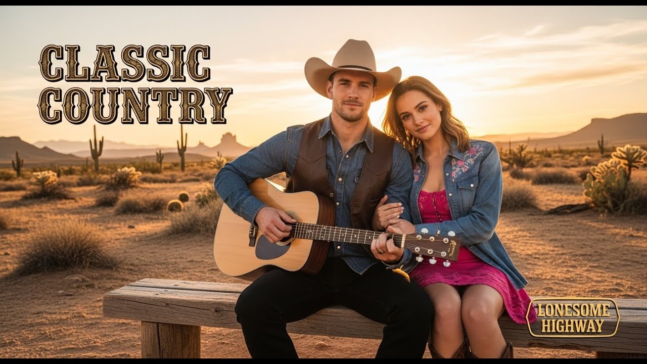 Greatest Classic Country Songs - Best Slow & Emotional Country Music - Lonesome Highway