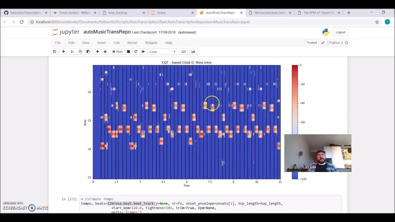 Python Tutorial - Basics of Automatic Music Transcription - V Conclusion