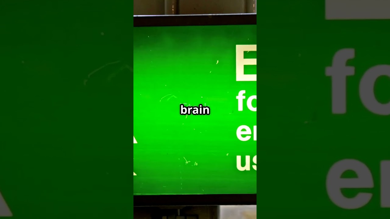 Why Emergency Exit Signs Are GREEN 🚪💡#ExitSignFacts #WhyGreen #shorts