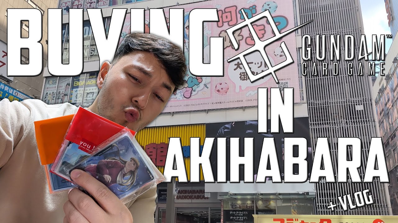 ИЩУ КАРТОЧНУЮ ИГРУ ГАНДАМ В АКИХАБАРЕ | ЯПОНИЯ 2025 VLOG