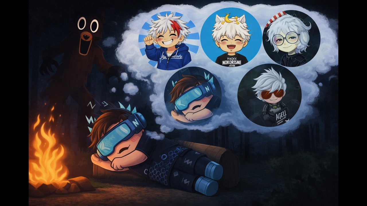 SAHUR TERAKHIR MABAR 99 NIGHT IN THE FOREST @ChopperOPz @menoxoir @SpeedAnera @ellrosblok