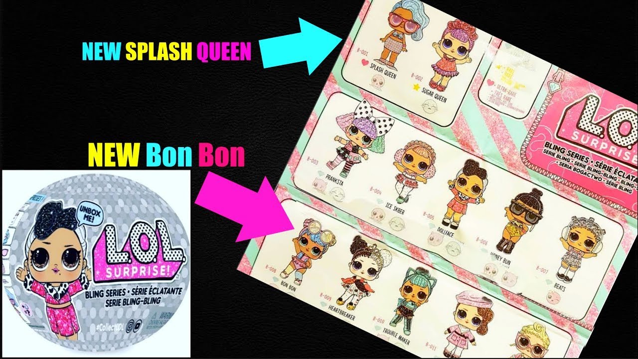 NEW Bling Series Glam Glitter Series LOL Surprise Series 4 Holiday Series 4 LOL Surprise dolls