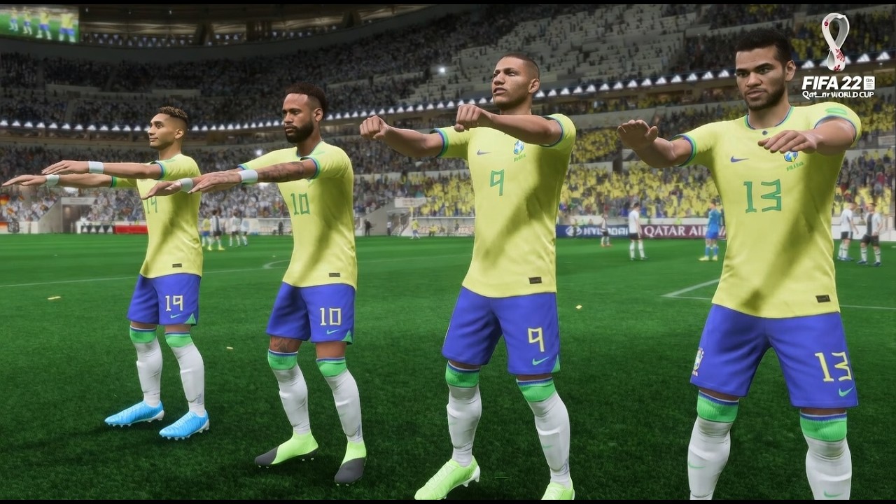 🇧🇷 Brazil vs Germany 🇩🇪 | INSANE World Cup Clash | Qatar 2022 🔥⚡| Absolute Chaos | WC 2022