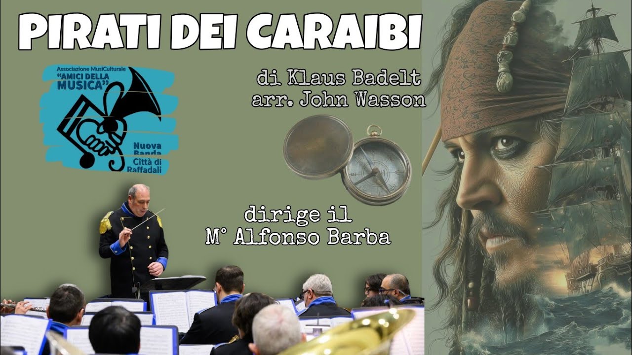 Pirati dei Caraibi di Klaus Badelt, arr. John Wasson