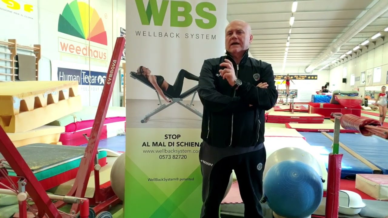 WellBack System & Enrico Casella con la Nazionale Italiana di Ginnastica Artistica