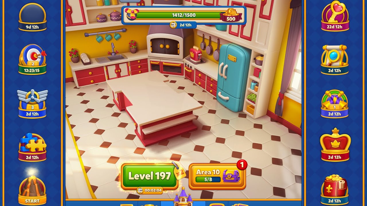 Royal Match Tutorial | Levels 197-203 First Try 