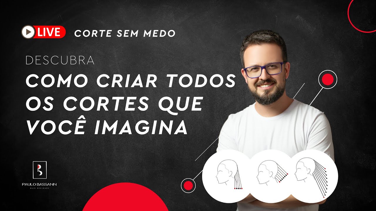 Descubra como criar todos os cortes que você imagina • Live #CortesemMedo