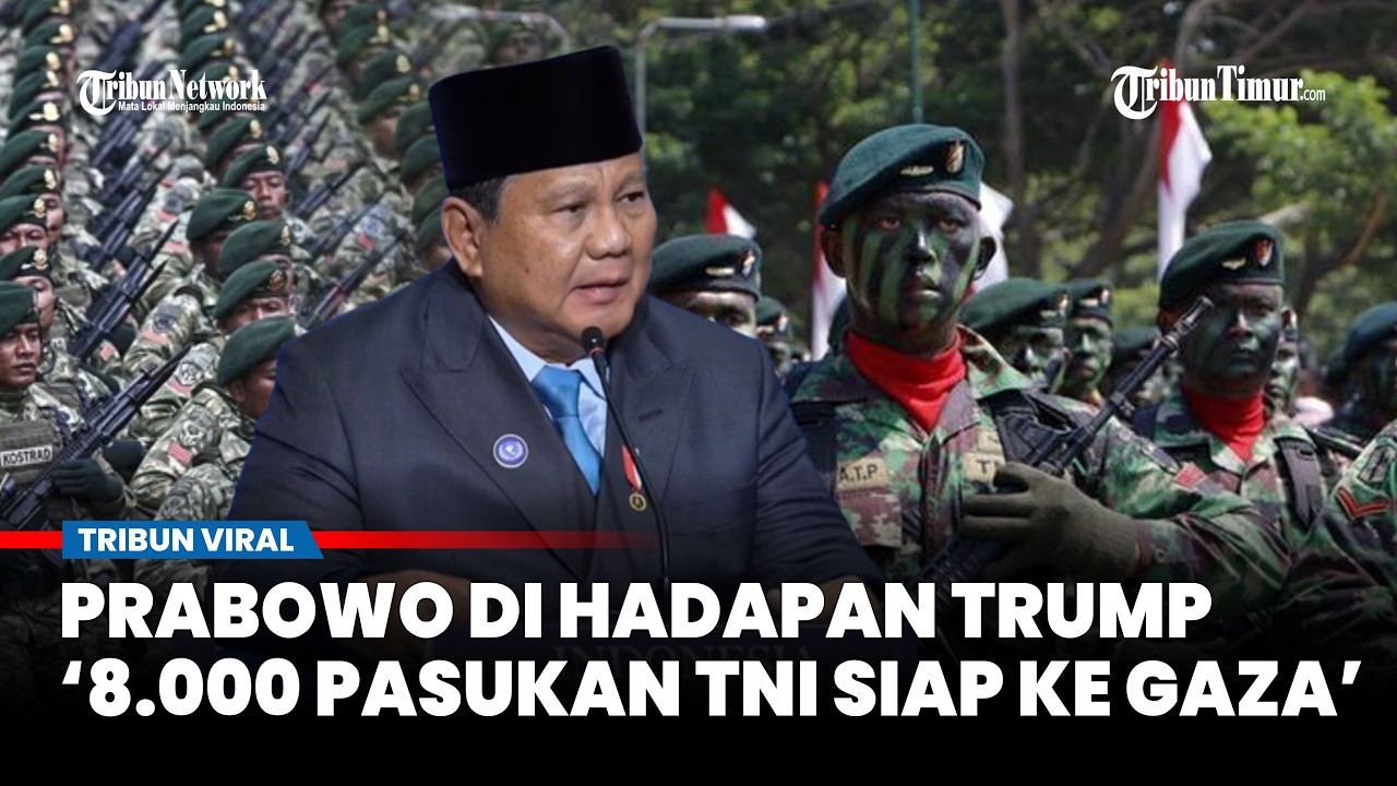 [TERJEMAHAN] DIHADAPAN PEMIMPIN PERDAMAIAN DUNIA SIAP KIRIM 8.000 TNI KE GAZA, PRABOWO: JIKA...