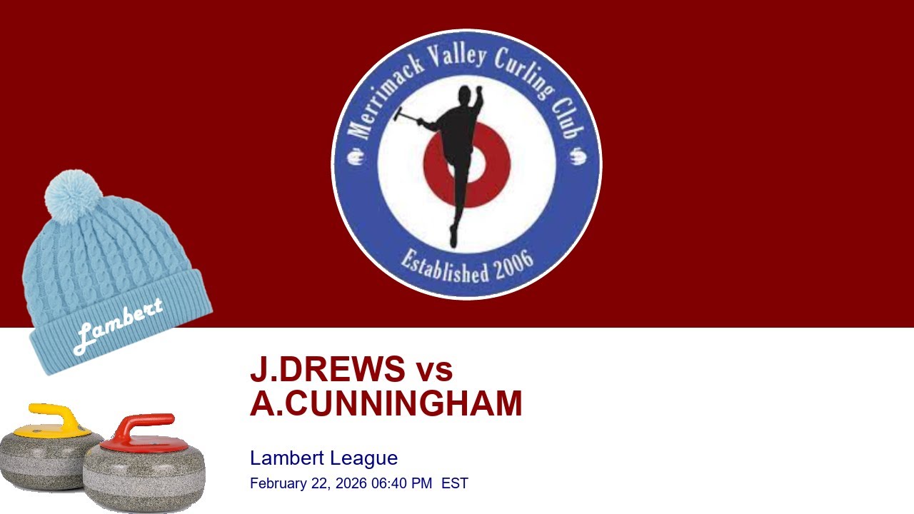 S4: MVCC Lambert League | J.DREWS vs A.CUNNINGHAM