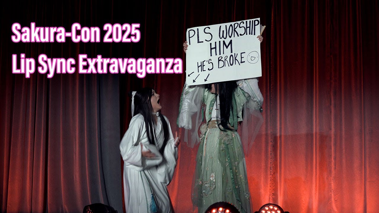 Sakura-Con 2025 Cosplay Lip Sync Extravaganza