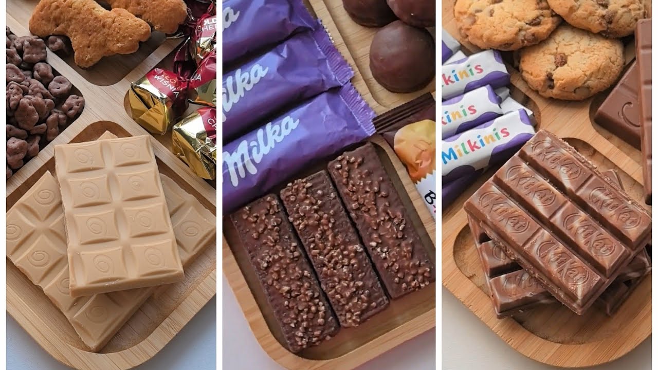 Asmr /// Filling Platter with Sweets /// Asmr