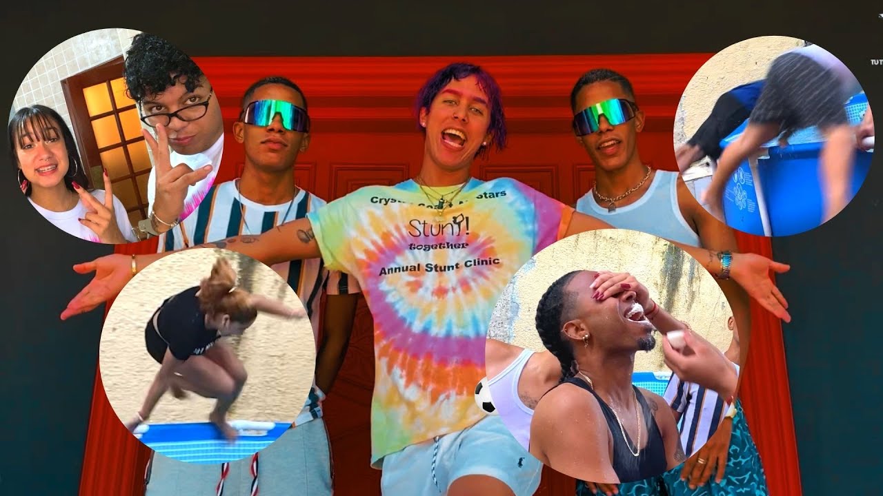 QUIEN LLEGA PRIMERO A LA PISCINA 'Tiktokers Vs Tiktokers'