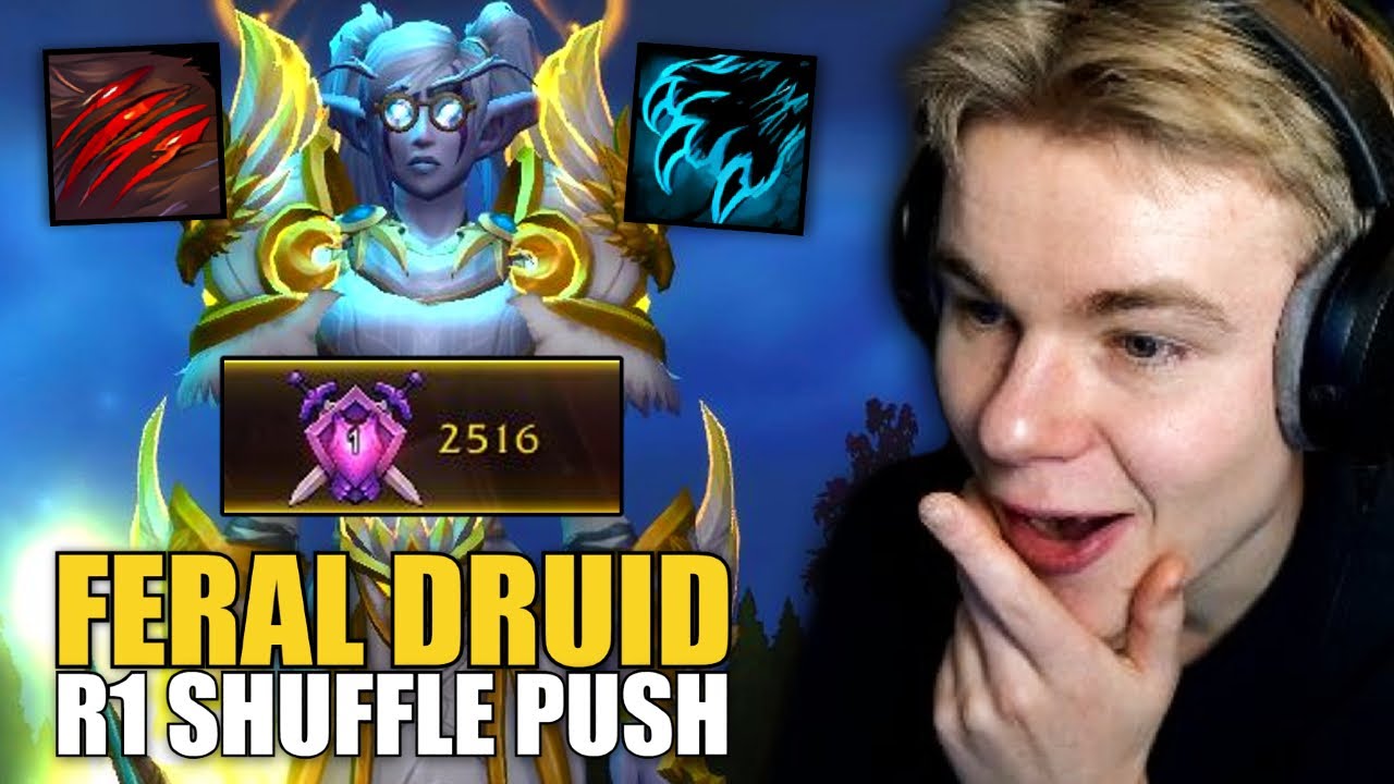 Feral Druid 2v2 Arenas / R1 Shuffle Push! (FULL VOD)