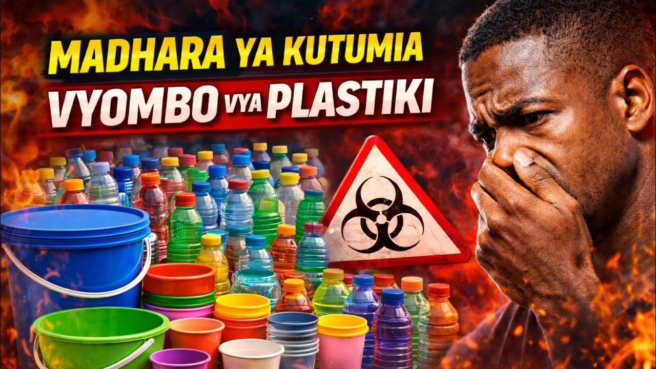 Vyombo vya Plastiki Vinakuumiza Polepole Bila Kujua! 😱