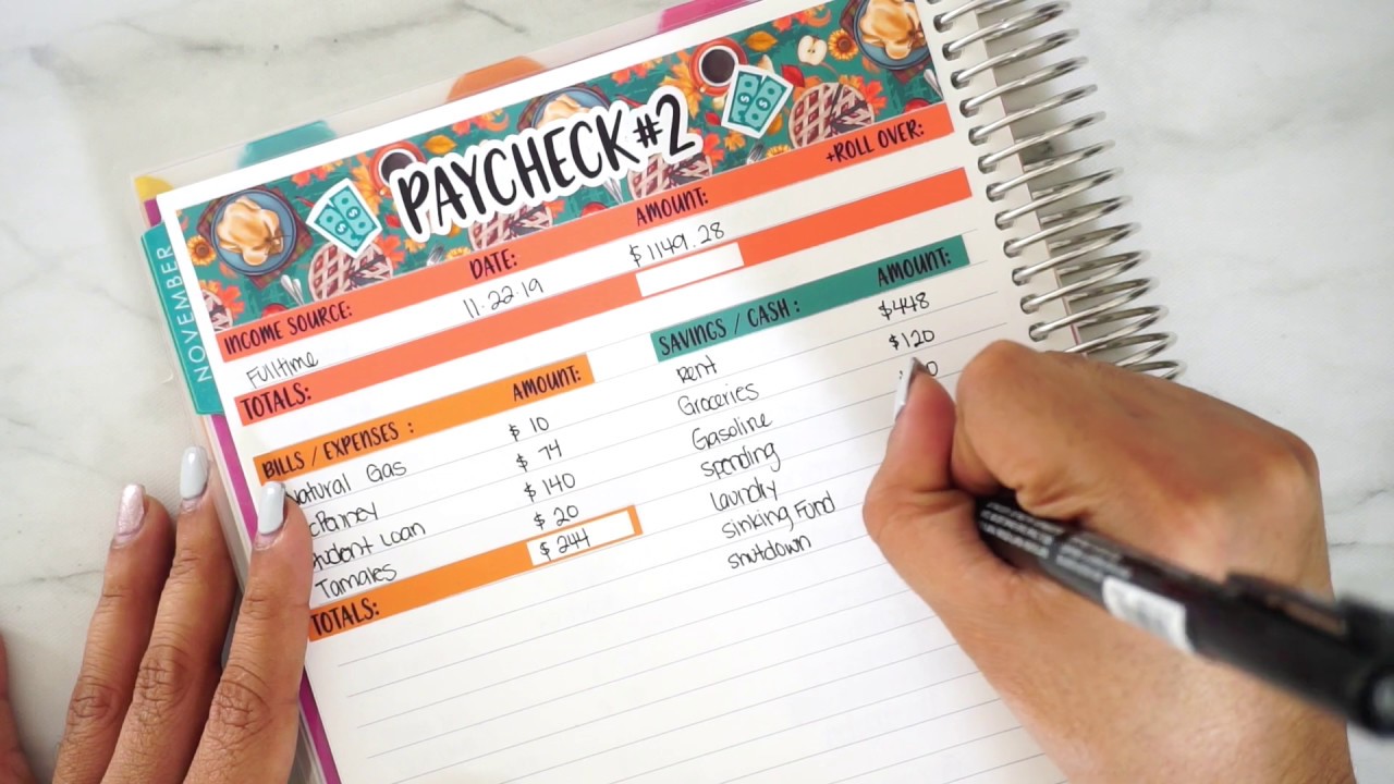 Budget with Me! Paycheck #2