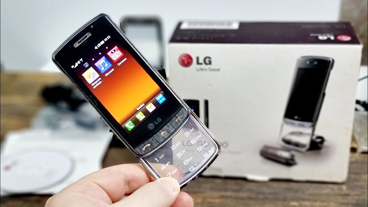 LG GD900 Crystal: эпоха прозрачных телефонов (2009) – ретроспектива