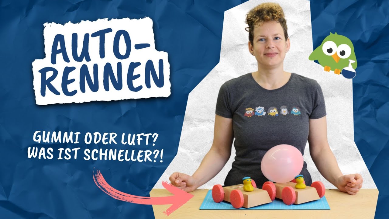 Autorennen | Forscherwerkstatt — Experimente für Kinder