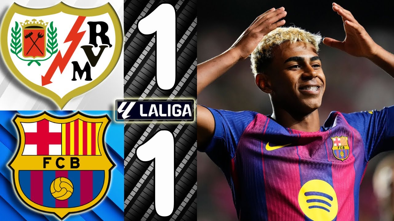 🎥 Rayo Vallecano vs. Barcelona [1-1] - Match Review (La Liga 2025/2026)
