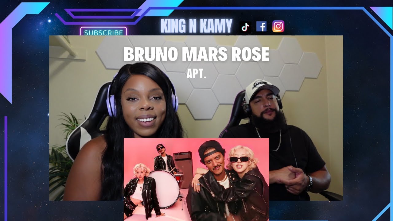 ROS&Eacute; & Bruno Mars - APT. (Official Music Video) | REACTION!!!