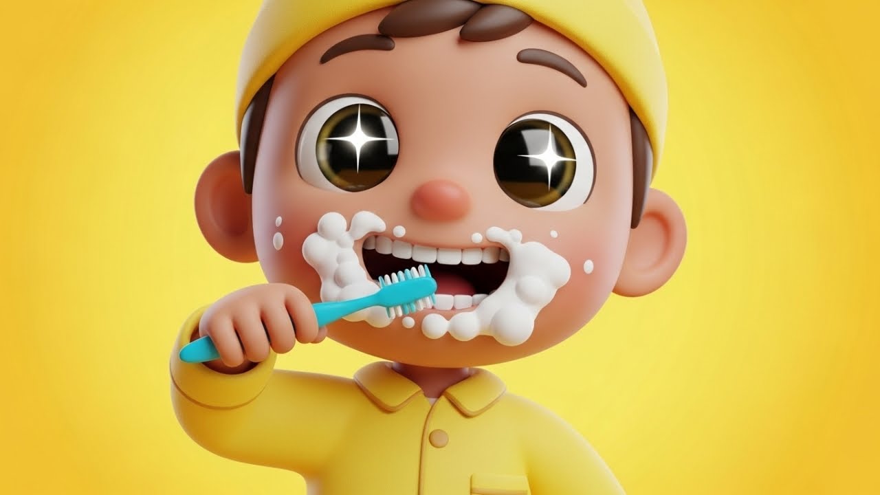 Subha Jaldi Utho Brush Kar Ke Muskarao | Morning Routine Rhyme for Kids