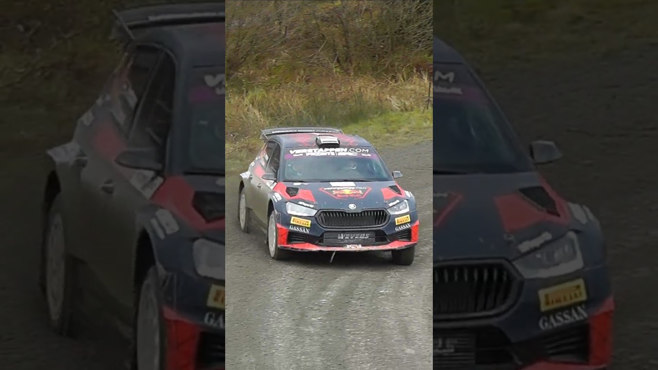 #Verstappen takes on the British Rally Championship! #Rally