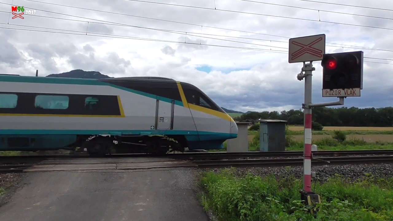 Železničné priecestie Podtureň (SK) - 26.7.2017 / Železniční přejezd / Railroad crossing