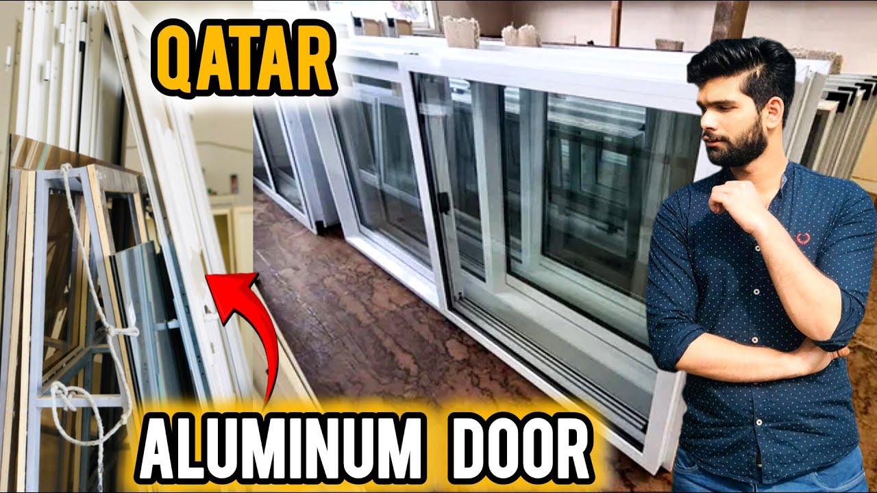We Installed Aluminum#qatar Doors in Doha#doha qatar#door