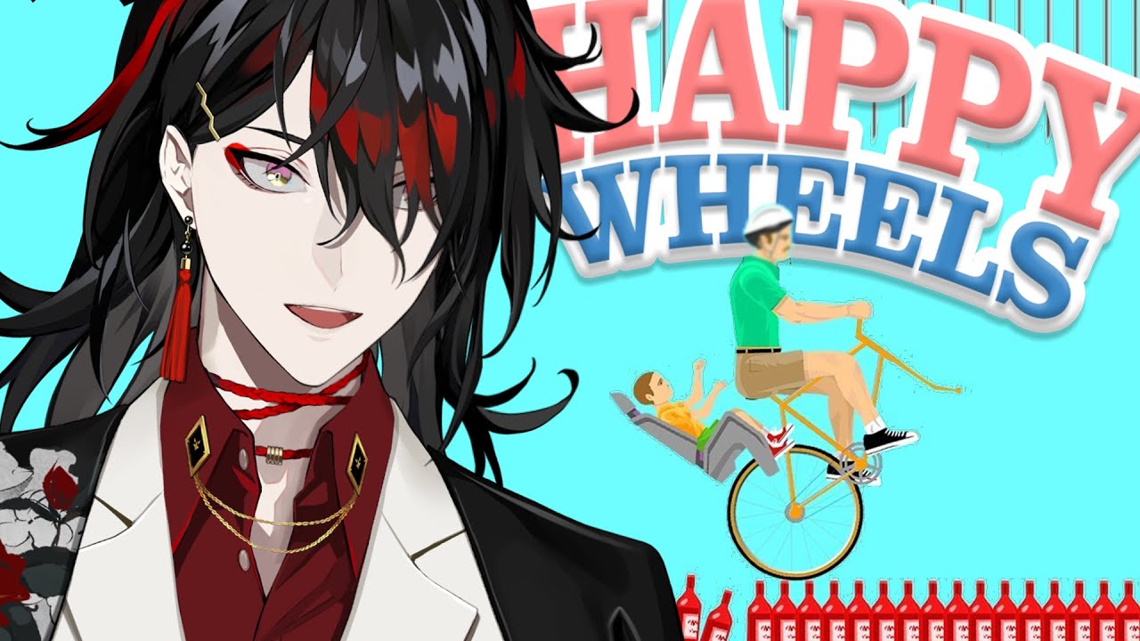 【HAPPY WHEELS】top o the morning to ya laddies my name is vox akuma【NIJISANJI EN | Vox Akuma】