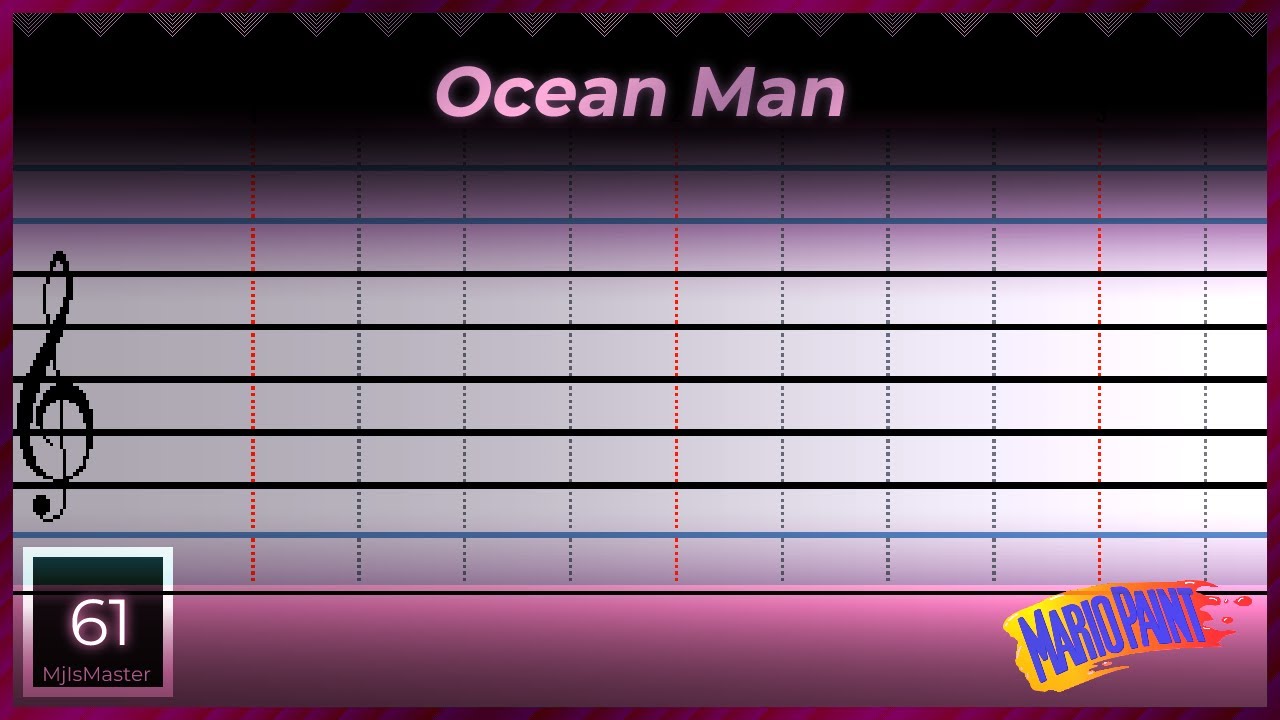 Ween: Ocean Man - Mario Paint Composer