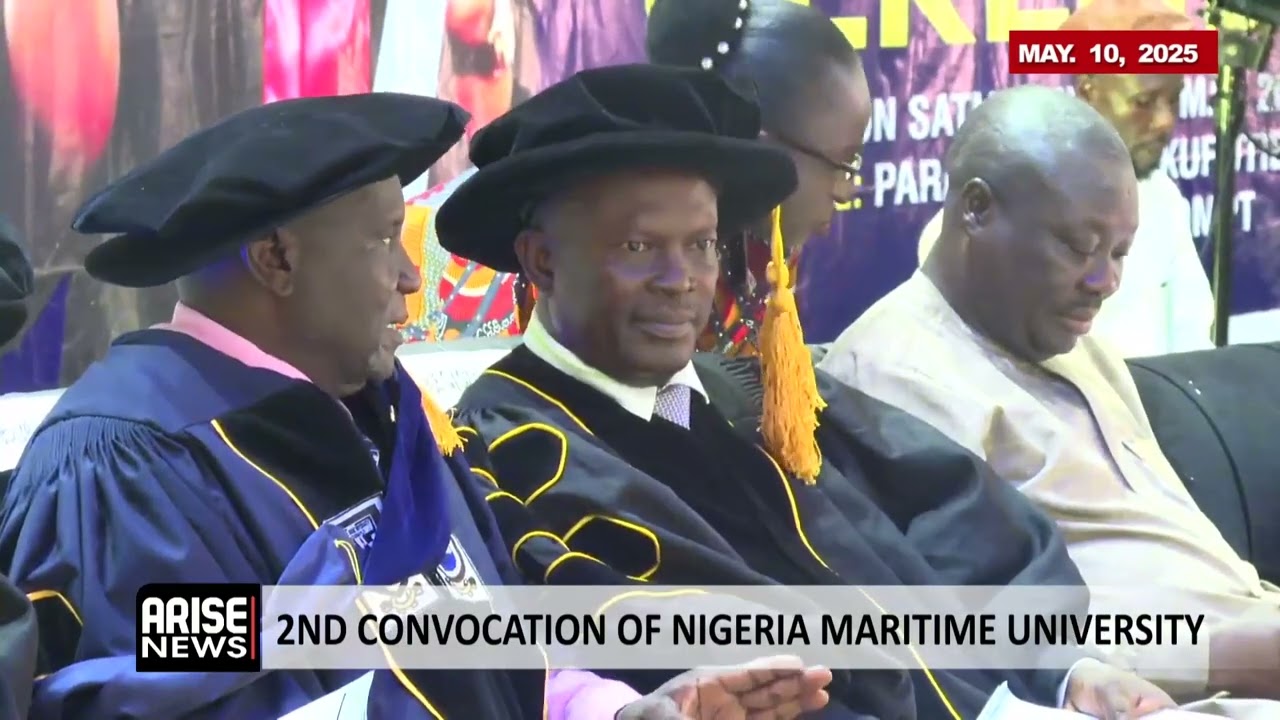 2ND CONVOCATION OF NIGERIA MARITIME UNIVERSITY