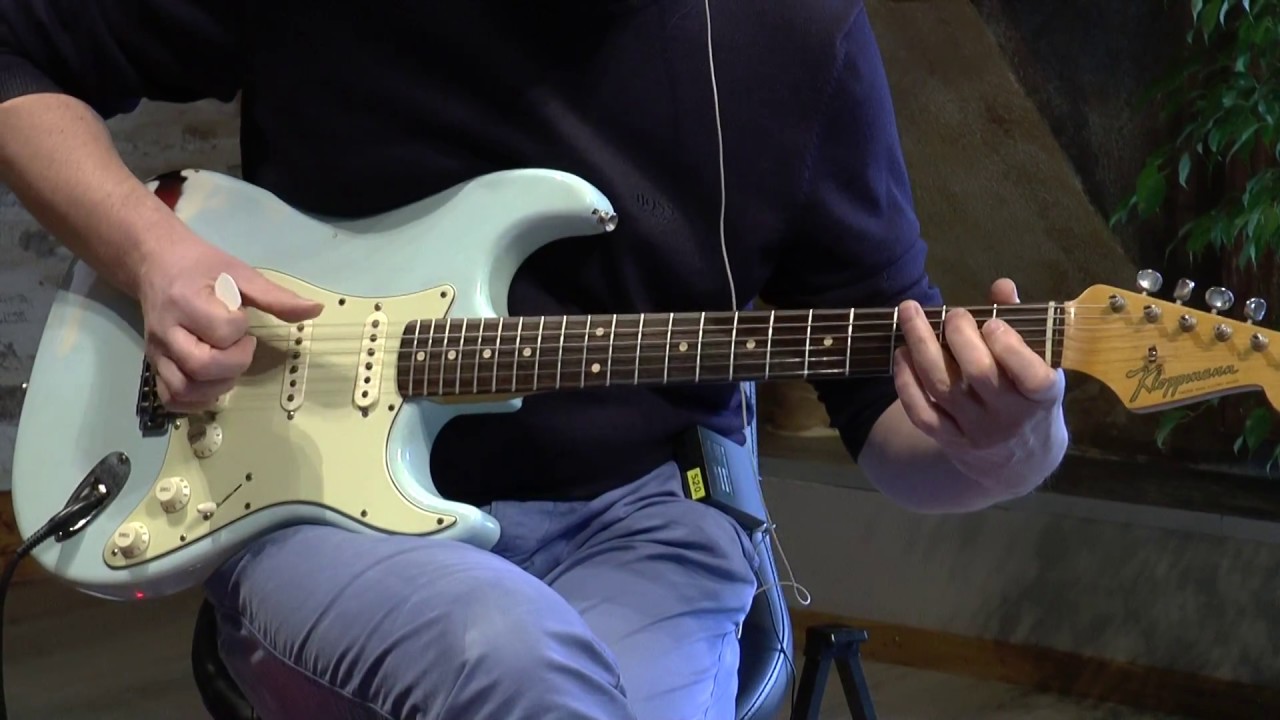 Kloppmann Strat-Style guitar presented by Vintage-Guitar Oldenburg