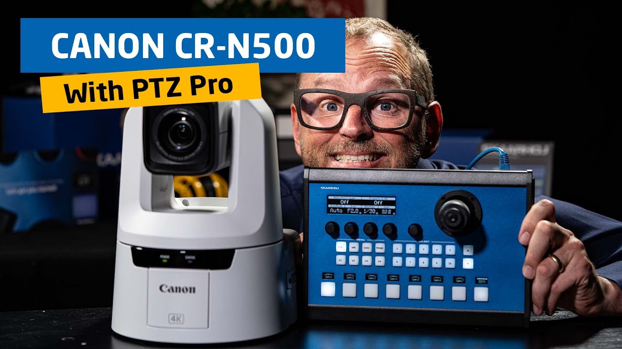 LEGACY - Get complete control of Canon CR-N500 | Demo of SKAARHOJ PTZ PRO