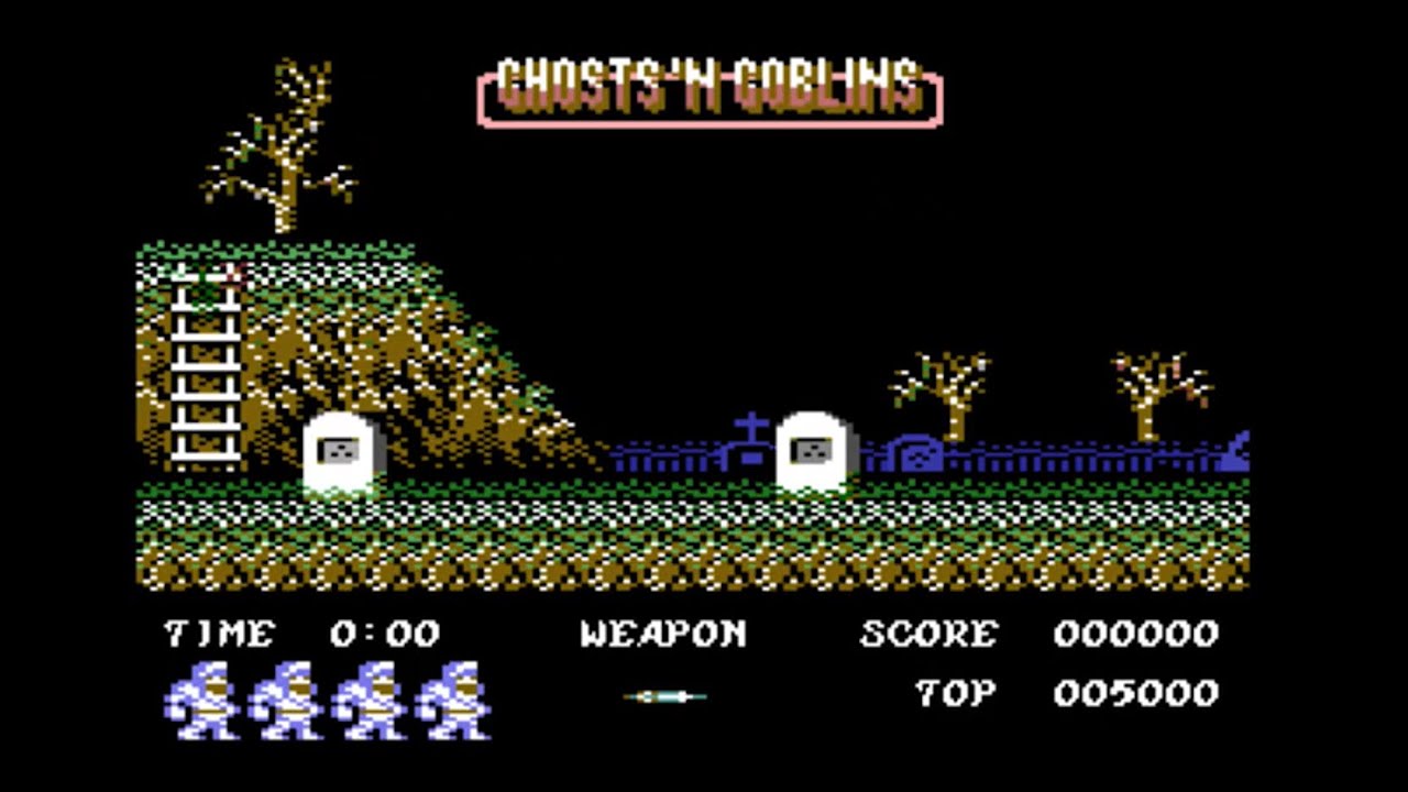 Ghosts'n Goblins Plus/4 (Arcade version)