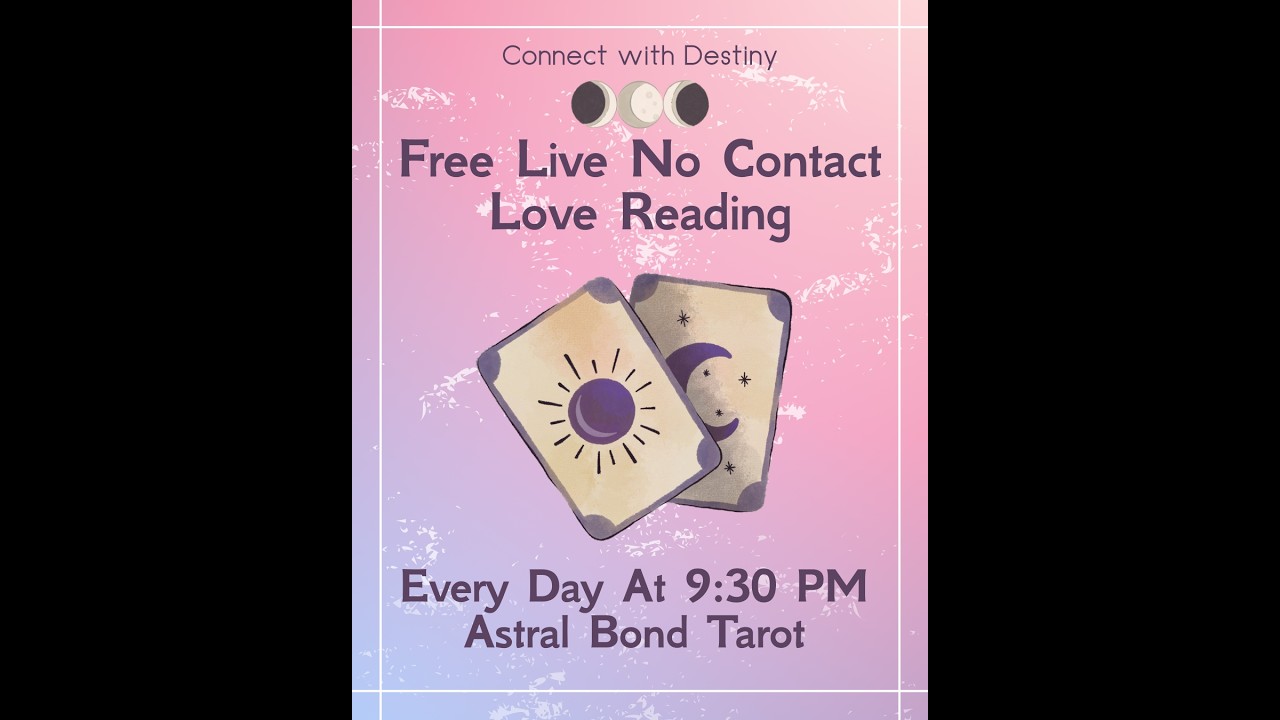 No Contact Love Message | Tarot Live Reading | Collective Energy