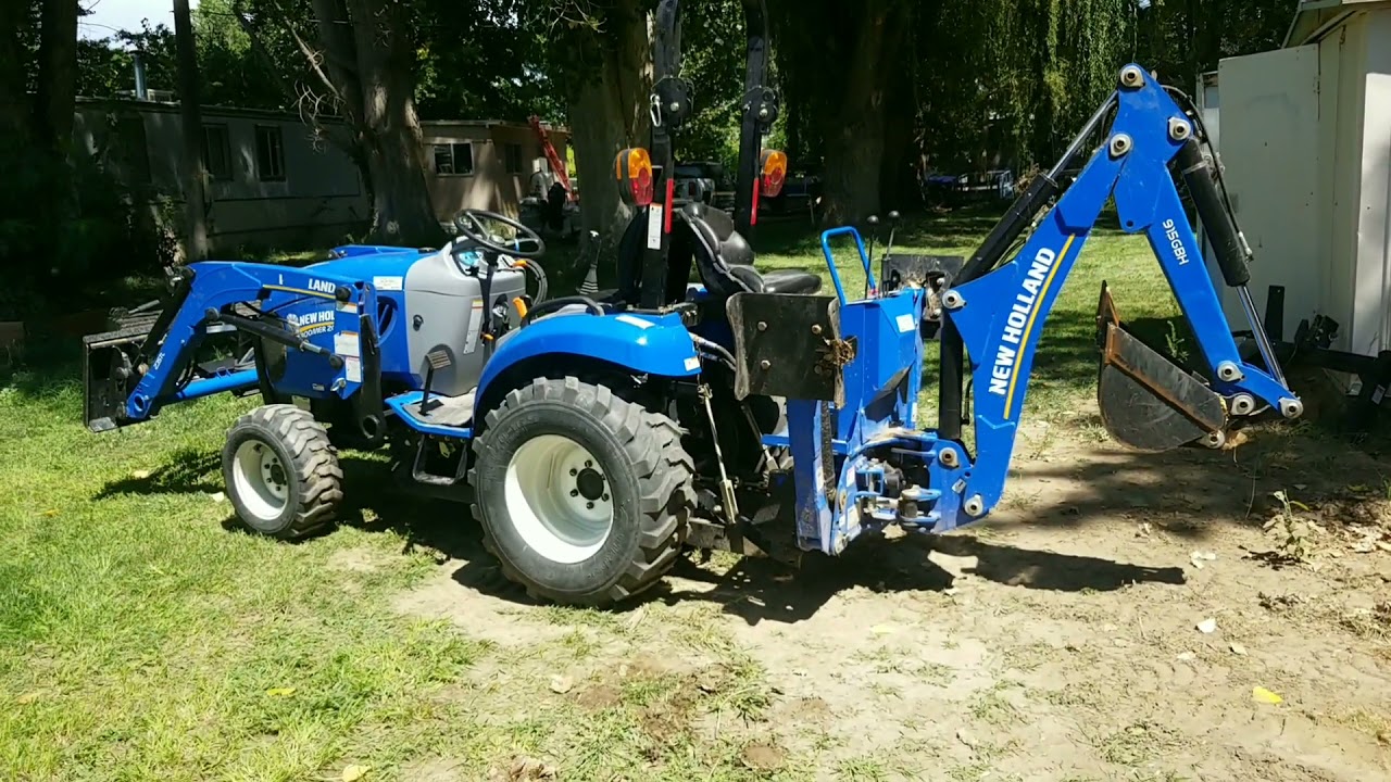 The great debate, is a backhoe attachment worth having on a tractor. review of my GBH910.