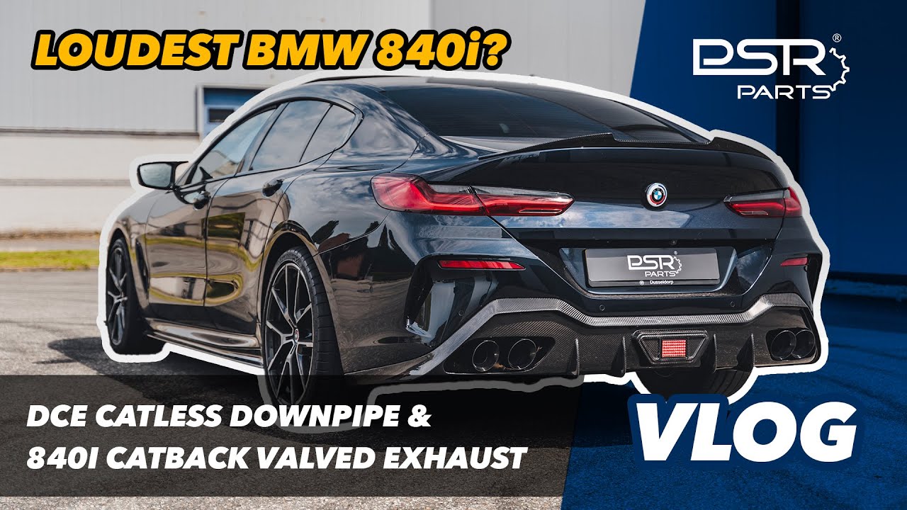 LOUDEST BMW G16 840i - Catless downpipe & Catback Exhaust || Stage 2 & XHP3