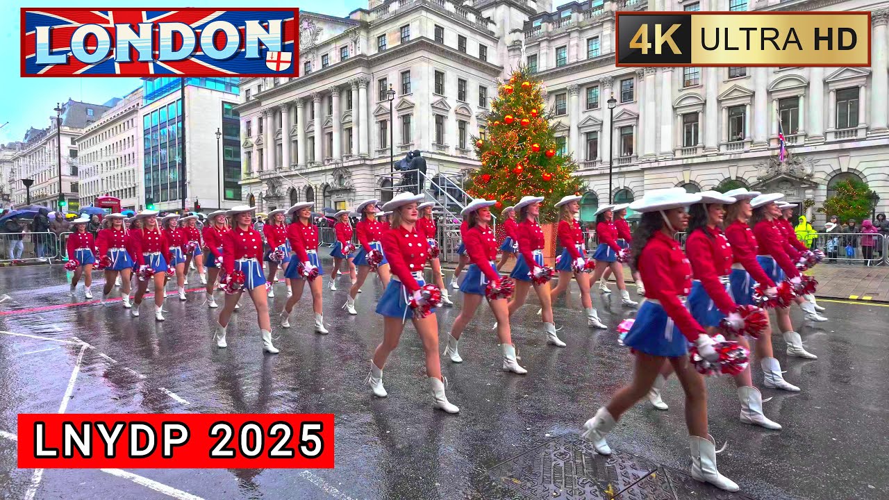 London's New Year's Day Parade 2025 | LNYDP 2025 | Full Parade | 4K60