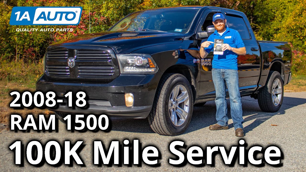 Грузовик Ram 1500 4-го поколения, пробег 100 тыс. миль, 2008–18 гг.