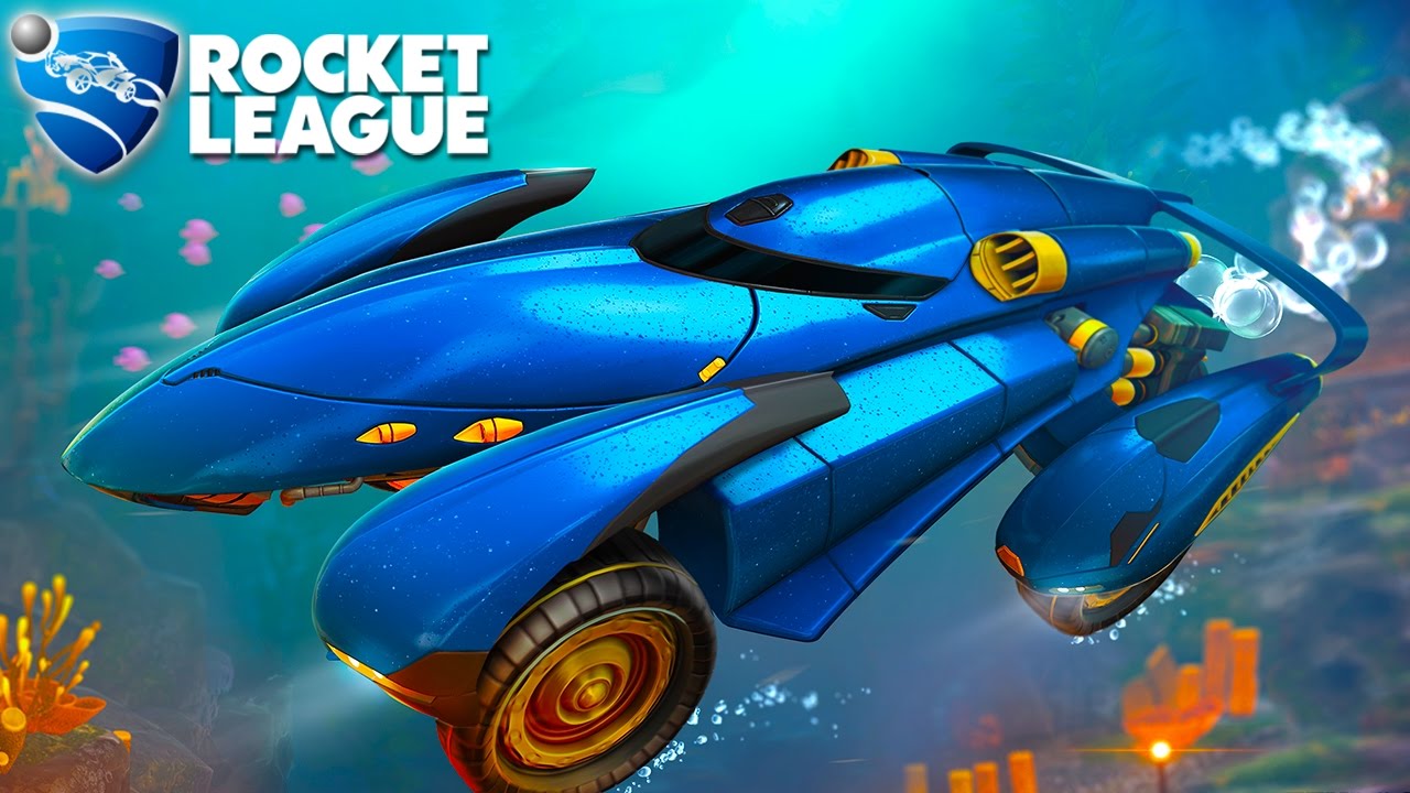 ROCKET LEAGUE: DLC AQUADOME - TESTANDO O INSANO CARRO TRITON